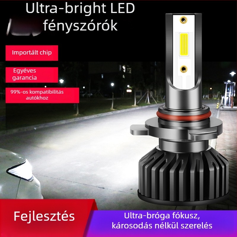 Changan Ono/Ono S-hez (2012–2020) LED fényszóró készlet: magas- és alacsony fény, ködfények, 12V LED fényforrás