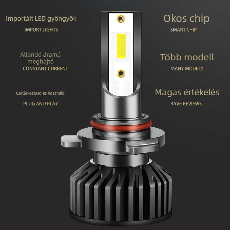 Changan Ono/Ono S-hez (2012–2020) LED fényszóró készlet: magas- és alacsony fény, ködfények, 12V LED fényforrás