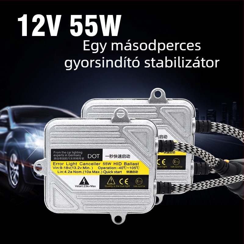 55W LED fényszórókészlet H1/H7/H11 – univerzális autóhoz