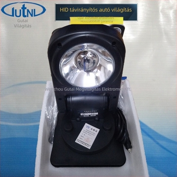 GTZ828 Xenon autókereső világítás, távirányítású, összecsukható és többirányú, 12/24 V, 35/50 W, IP65, 16–24 h