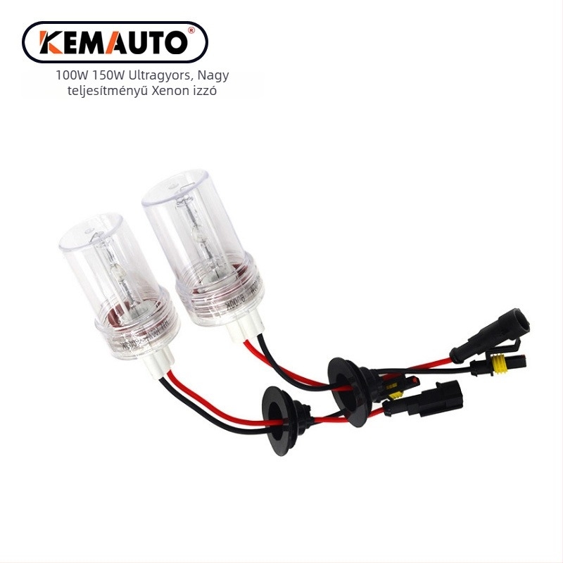 HID Xenon Fényszóró izzó H3, 100W, 12V, kerámia alapú – 6500 lm