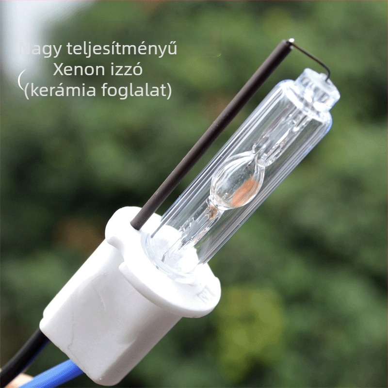 HID Xenon Fényszóró izzó H3, 100W, 12V, kerámia alapú – 6500 lm