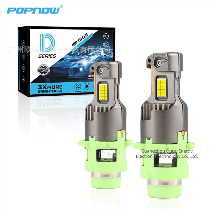 LED autó lámpa, D sorozat, közvetlen csatlakozású D2S/D4S, 1:1 csere, 90W, 12V, 25000 lm, IP68, 30000 h