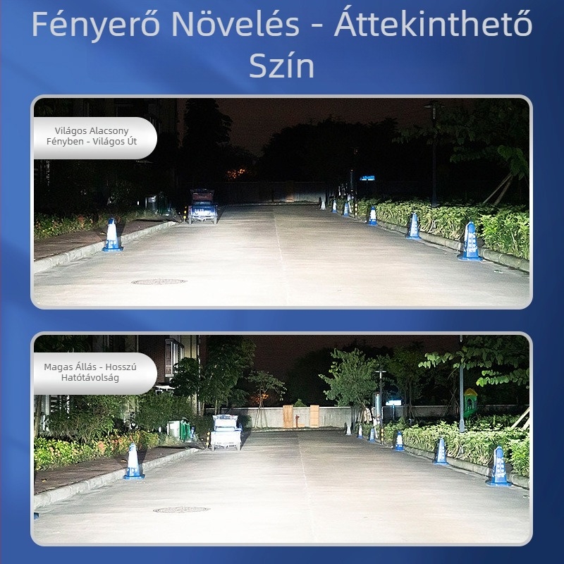 Autó LED fényszóró, 60W, 24V, IP68, 19800 lm, kompatibil H1/H3/H4/H7/H11/9005/9006/9012
