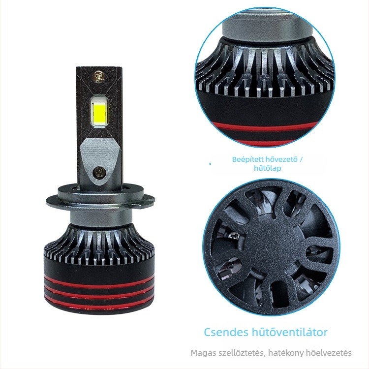 M8PRO LED autófényszóró – 65W, 9-30V, 4000 lm, IP68