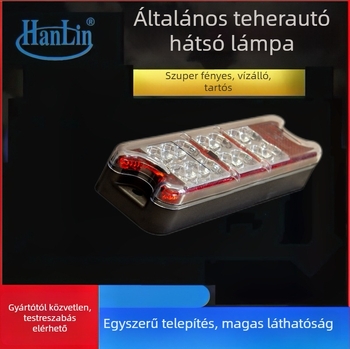 Villás targoncá hátsó lámpája, univerzális LED, kompatibilis Hella No. 005, 24 V, élettartam 50 000 óra