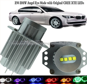 BMW E90/E91 fényszórók 40W CREE-XBD LED Halo gyűrűvel a 3-as sorozat xenonos világításának frissítéséhez