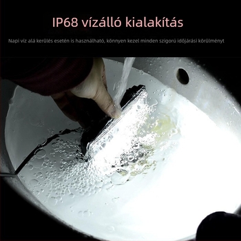Kettős LED munkalámpa autóhoz, 30W, 12V DC, 1200 lm, IP67, univerzális illeszkedés