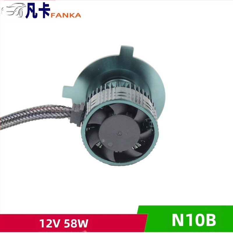 LED ködfényszóró autóhoz, modell N10B, 58W, 12V, 4500 lm, 6500K