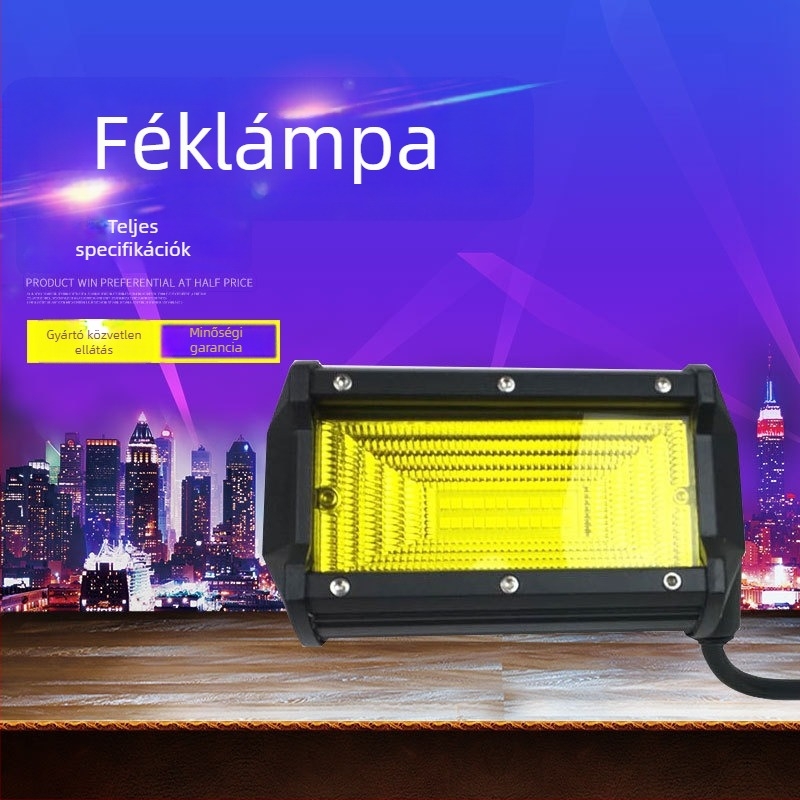 Terepjáró HID reflektor autóhoz, 6000K, 12/24V/9-32V, 35W/55W, JL-0072