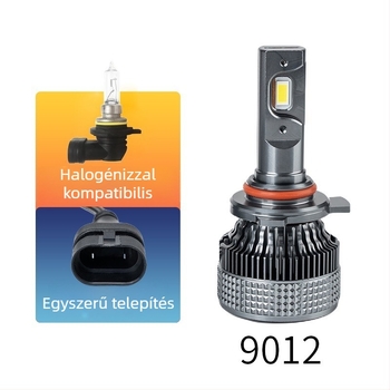 Autó LED fényszórók alumínium házban - 120W, 9-32V, akár 12 000 lm, élettartam 50 000 óra