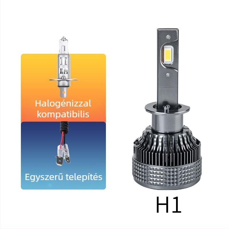 Autó LED fényszórók alumínium házban - 120W, 9-32V, akár 12 000 lm, élettartam 50 000 óra