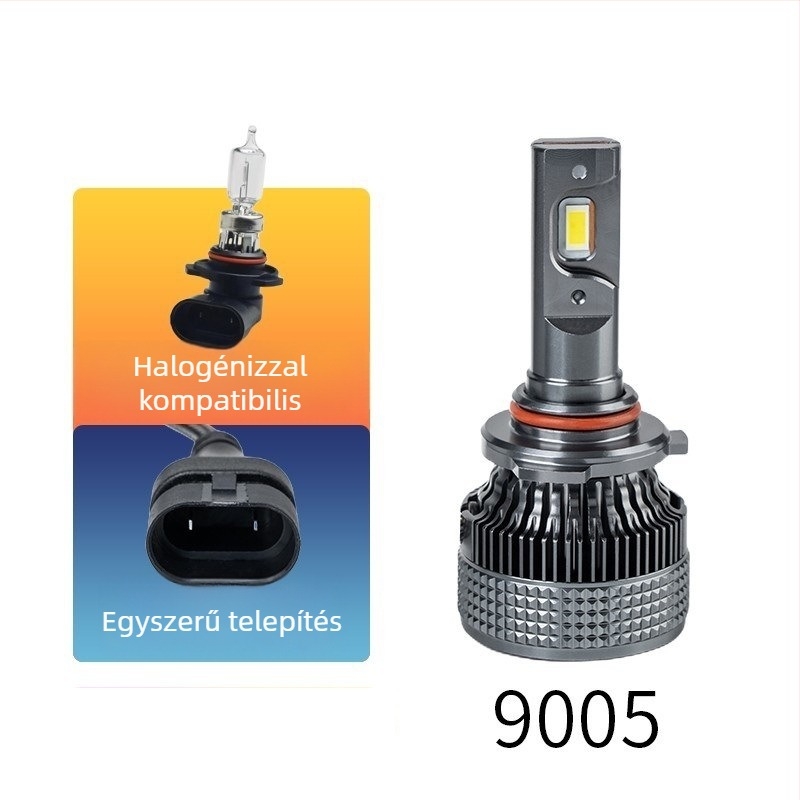 Autó LED fényszórók alumínium házban - 120W, 9-32V, akár 12 000 lm, élettartam 50 000 óra