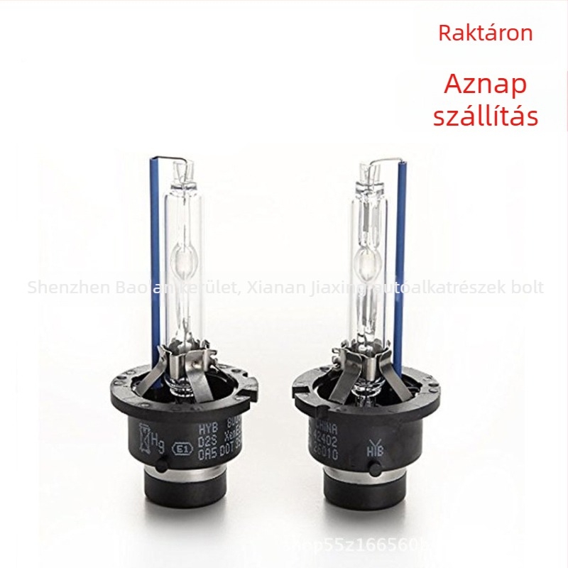 D2S Xenon autó fényszóró izzó – D2C/D2R-kompatibilis, 35W, 12V, 3500LM, IP68, 30 000 órás élettartam