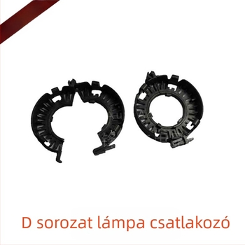 Autó Xenon lámpa tartó bifokális lencsével, izzóforma D1S, rögzítő gyűrű, alap D1D3/D3S, 12V, 35/55W