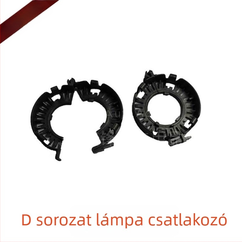 Autó Xenon lámpa tartó bifokális lencsével, izzóforma D1S, rögzítő gyűrű, alap D1D3/D3S, 12V, 35/55W