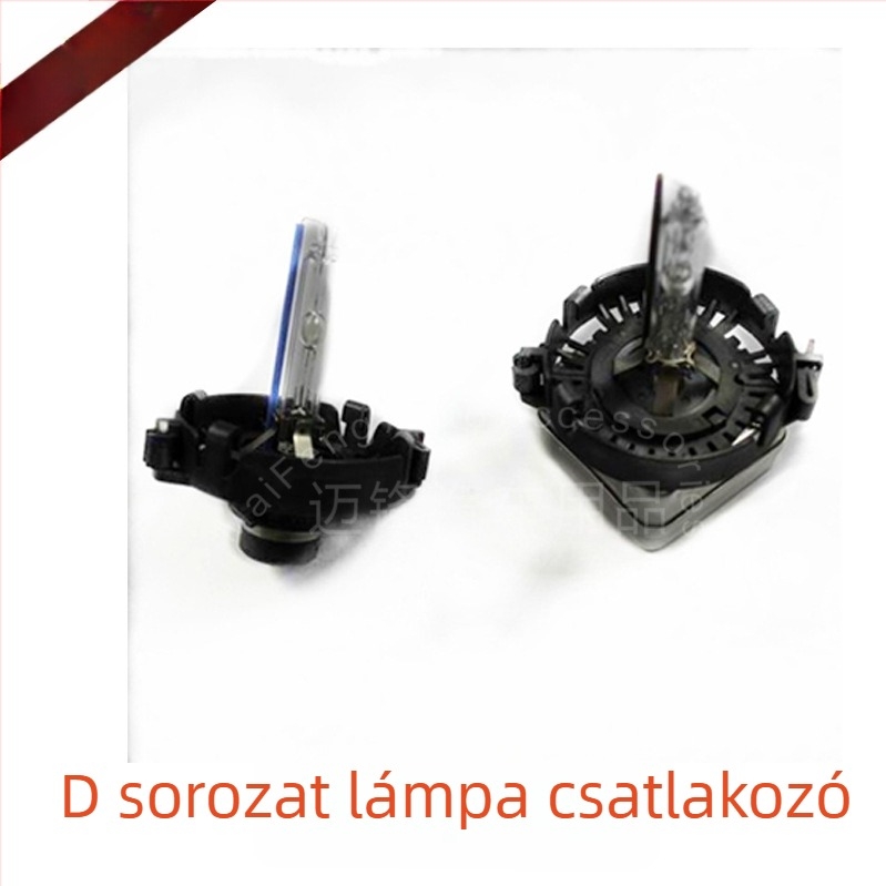 Autó Xenon lámpa tartó bifokális lencsével, izzóforma D1S, rögzítő gyűrű, alap D1D3/D3S, 12V, 35/55W