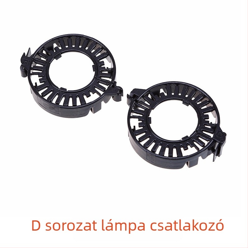Autó Xenon lámpa tartó bifokális lencsével, izzóforma D1S, rögzítő gyűrű, alap D1D3/D3S, 12V, 35/55W