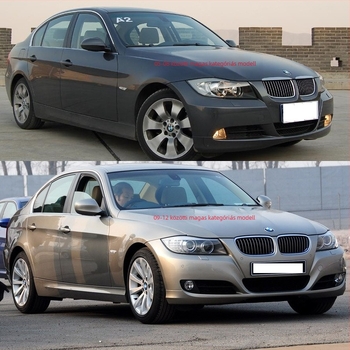 BMW 3-as sorozat E90/E91 első fényszórófedél (2005–2012) - eredeti anyag, 1 db