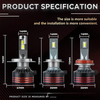 M8 Pro fényszóró | LED 120W, 12V, 12000LM, IP67, alumíniumötvözet
