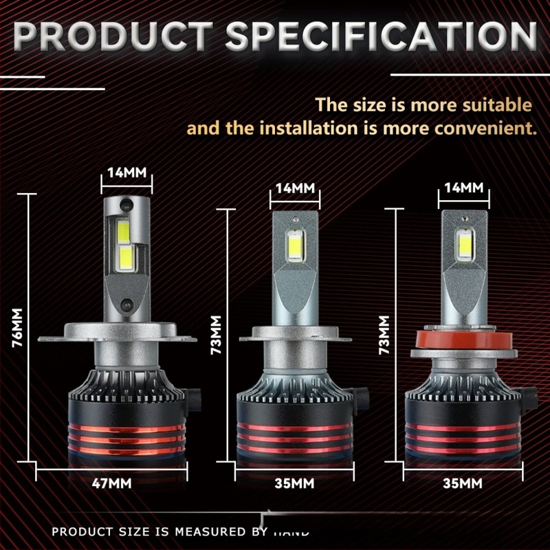 M8 Pro fényszóró | LED 120W, 12V, 12000LM, IP67, alumíniumötvözet