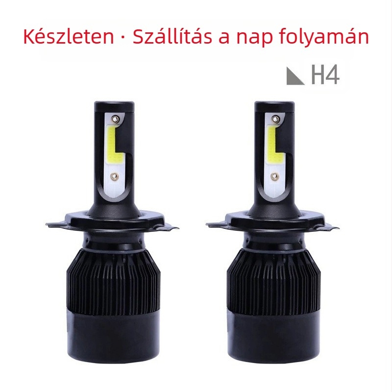 C6h LED autófényszóró COB, 30W, 12V, 3200 lm, univerzális illeszkedés