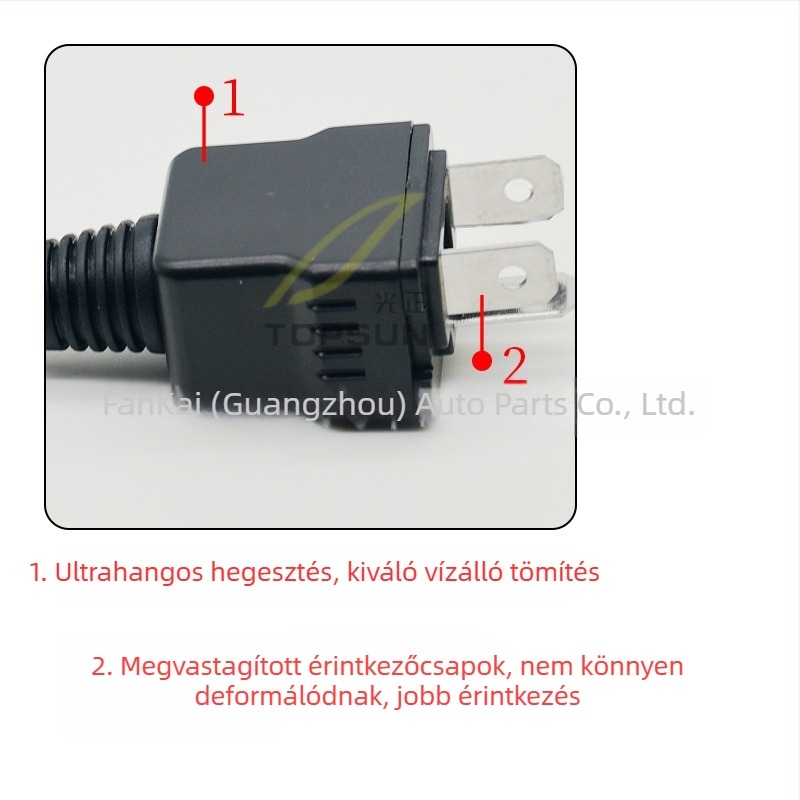 H4 autófény, LED/HID Xenon, első lámpa, egyoldali állítható fénycsóva, húzható tartó
