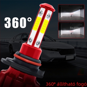 Autó LED fényszóró Q5 – 20W, 12V, IP68, 4000 lm