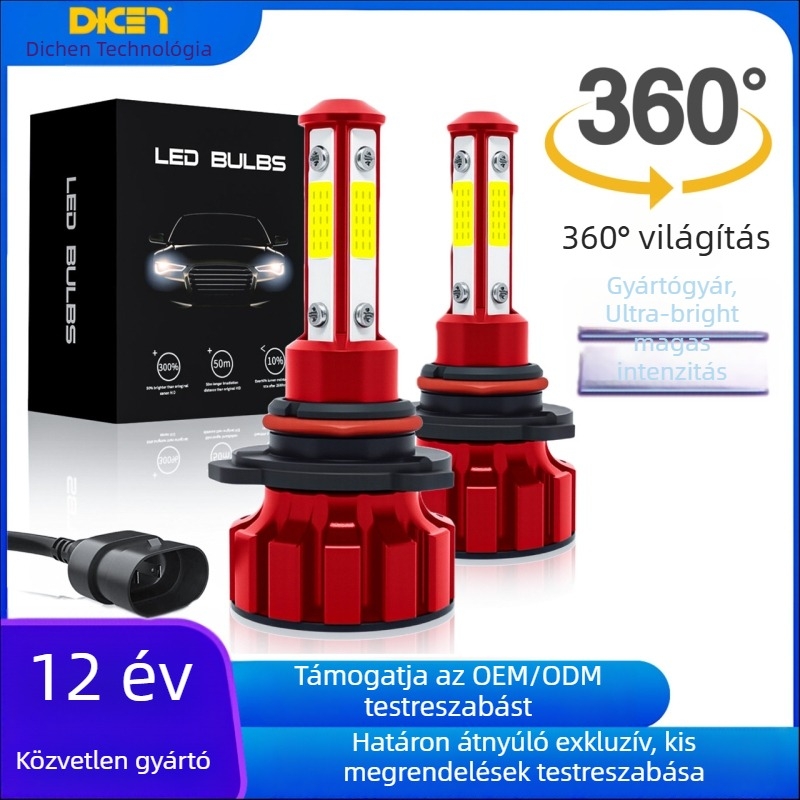 Autó LED fényszóró Q5 – 20W, 12V, IP68, 4000 lm