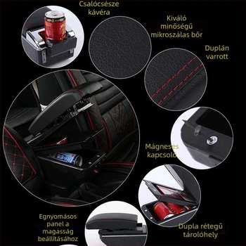 Armrest Box Opel Astra 2011 európai modellhez, műanyag, szerelési támogatás, Tang shanshan márka