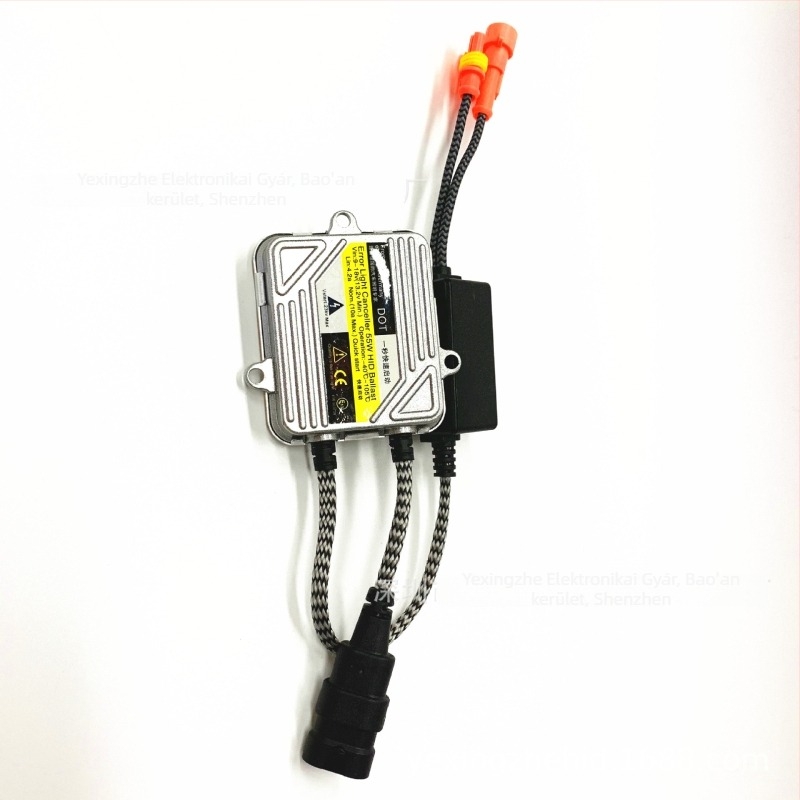 DC55W Xenon fényszóró ballaszt autókhoz, 12V, 55W, 3500 lm, 3000 h élettartam