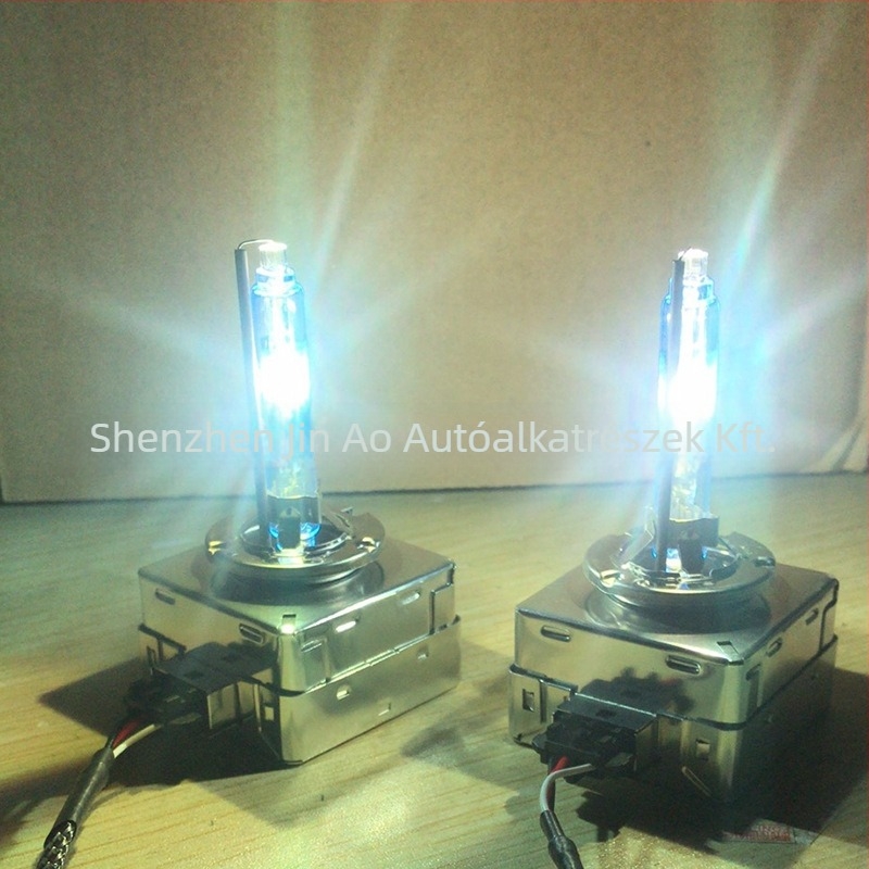 Acélkeretes Xenon HID izzó autókhoz, D1S/D2S/D3S/D4S, 12V, 35-55W, IP68, élettartam 50 000 óra, 500 000 lm