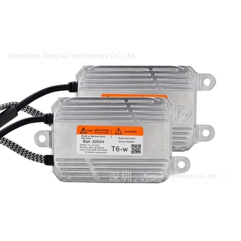 T6W 65W HID ballaszt, bemenet 12V/24V, 9-32V tartomány, IP67, 3900 lm