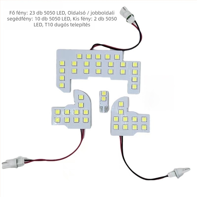 Autó tető LED olvasólámpa, 12V, 15W, modell Reading light roof light