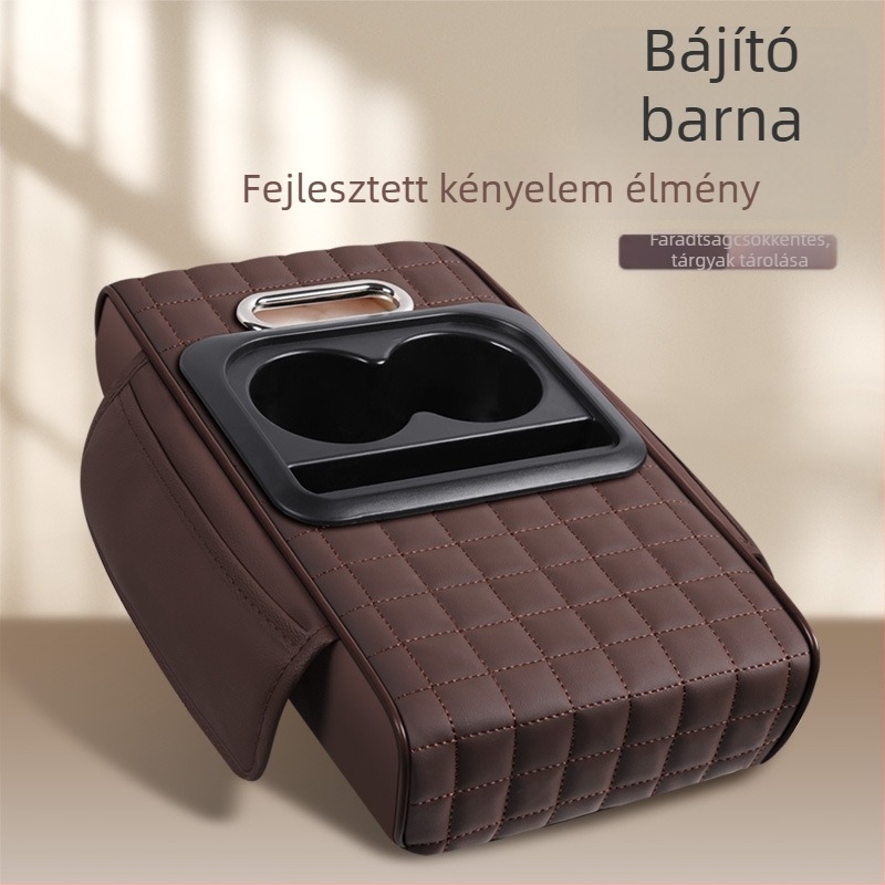 Bőr autókartámasz-doboz, Saiweite, univerzális modell, XD-020