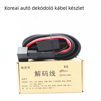 Koreai autók Xenon lámpa dekódoló vonala – HID, 35W, 12V, 3A, 4000 lm