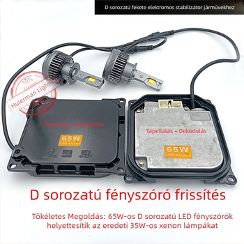 D sorozat LED fényszórók ballastkicserélővel, 65W LED D2S/D4S, specifikus járművekhez