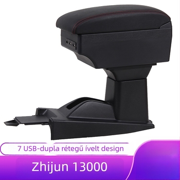 Xinbote Volkswagen Zhijun 3000 középső kartámasz tároló módosító alkatrész — műanyag, modell 3000, kompatibil Zhijun/3000, súly 2 kg, beépítési támogatás