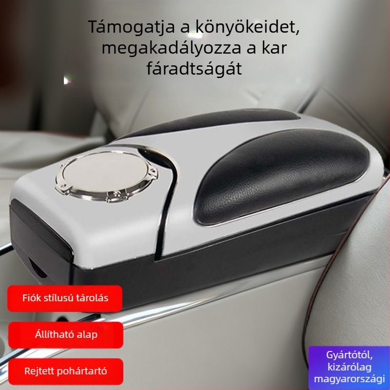AC-464 Univerzális autókarfa doboz, műanyag, 1100 g, nagy kapacitású tároló, testreszabható feldolgozás