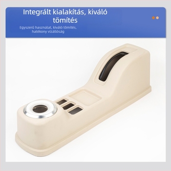 Autó középkonzol tároló doboz integrált kézifék tartóval; műanyag; testreszabható; eredet Shandong; modell Handbrake Mount Integrated Handrail Box.