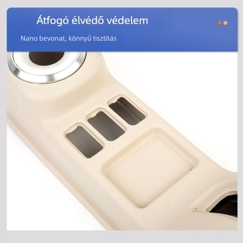Autó középkonzol tároló doboz integrált kézifék tartóval; műanyag; testreszabható; eredet Shandong; modell Handbrake Mount Integrated Handrail Box.