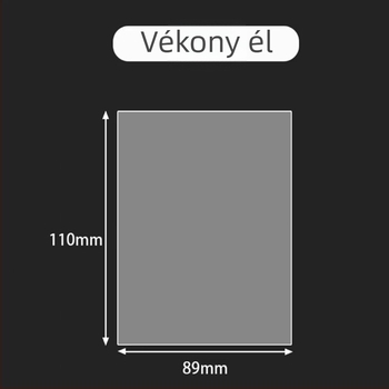 Polaroid fotóalbum 7 lyukas laza kötésű, belső oldalak kártyákhoz és filmhez, Polaroid papír tároló