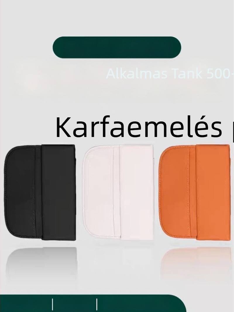 Bőr kartámasz párna Tank 500-hoz – Armor 28 Ultra, középső kartámasz, csúszásmentes, 250 g, testreszabható