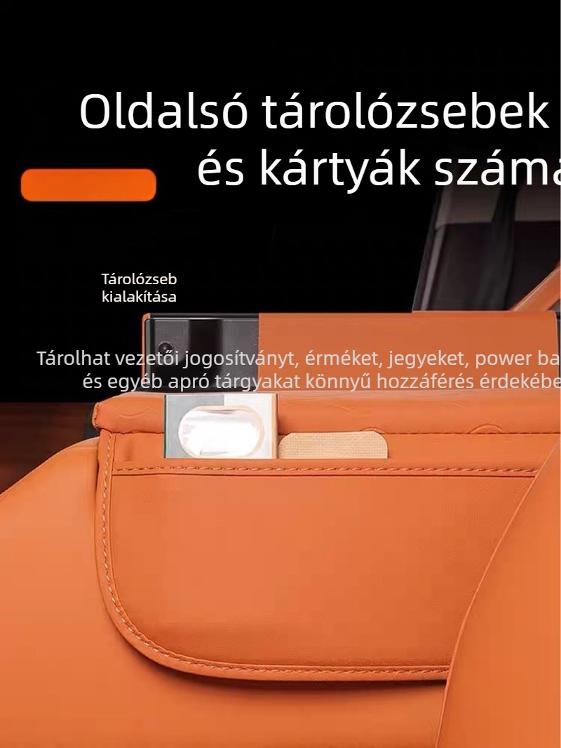 Bőr kartámasz párna Tank 500-hoz – Armor 28 Ultra, középső kartámasz, csúszásmentes, 250 g, testreszabható