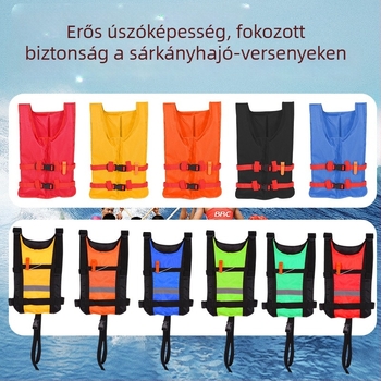 Felnőtt életmentő mellény, professzionális, nagy úszóerővel, dragon boat, kajak és SUP használatra — Peihao