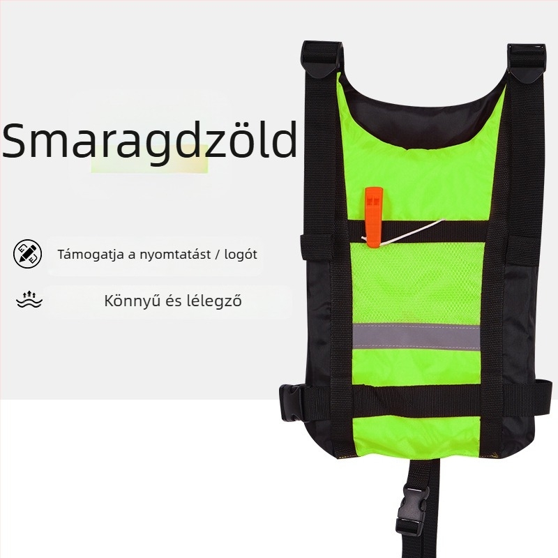 Felnőtt életmentő mellény, professzionális, nagy úszóerővel, dragon boat, kajak és SUP használatra — Peihao