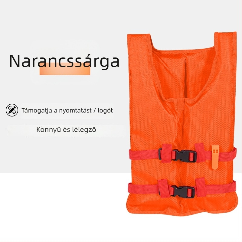 Felnőtt életmentő mellény, professzionális, nagy úszóerővel, dragon boat, kajak és SUP használatra — Peihao