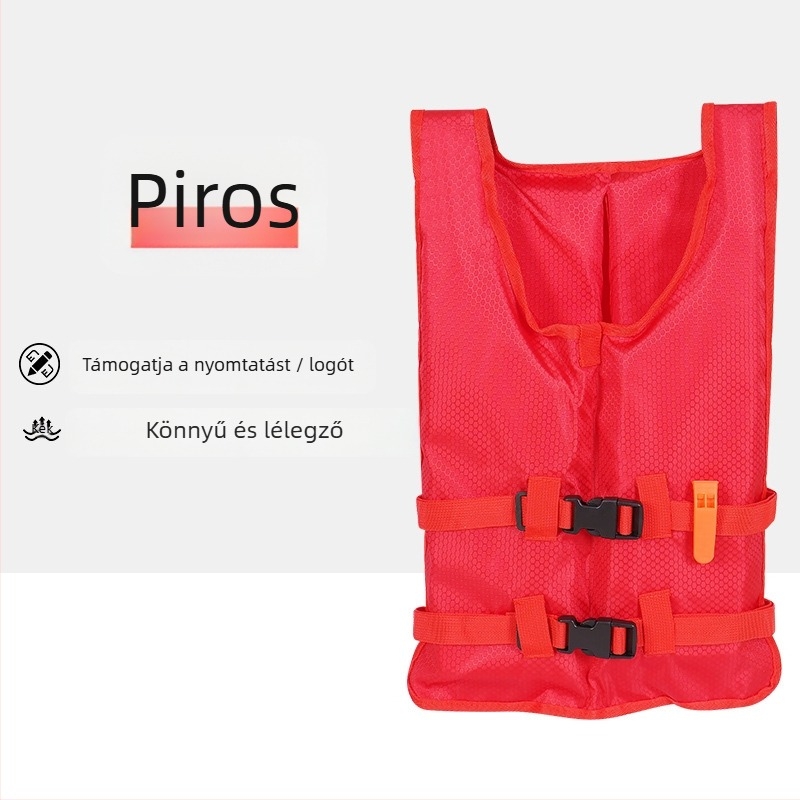 Felnőtt életmentő mellény, professzionális, nagy úszóerővel, dragon boat, kajak és SUP használatra — Peihao