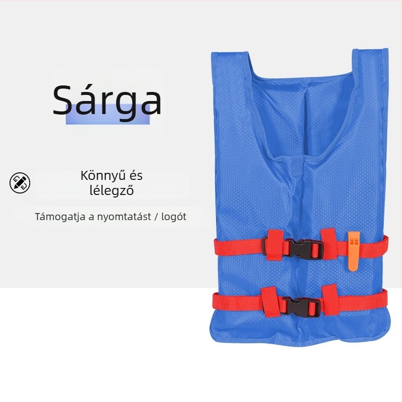 Felnőtt életmentő mellény, professzionális, nagy úszóerővel, dragon boat, kajak és SUP használatra — Peihao