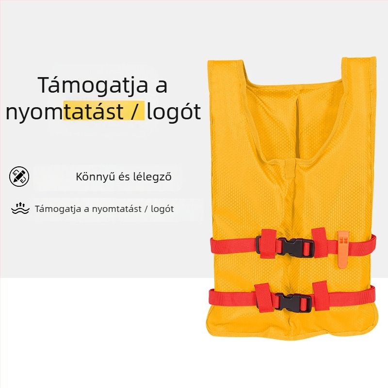 Felnőtt életmentő mellény, professzionális, nagy úszóerővel, dragon boat, kajak és SUP használatra — Peihao